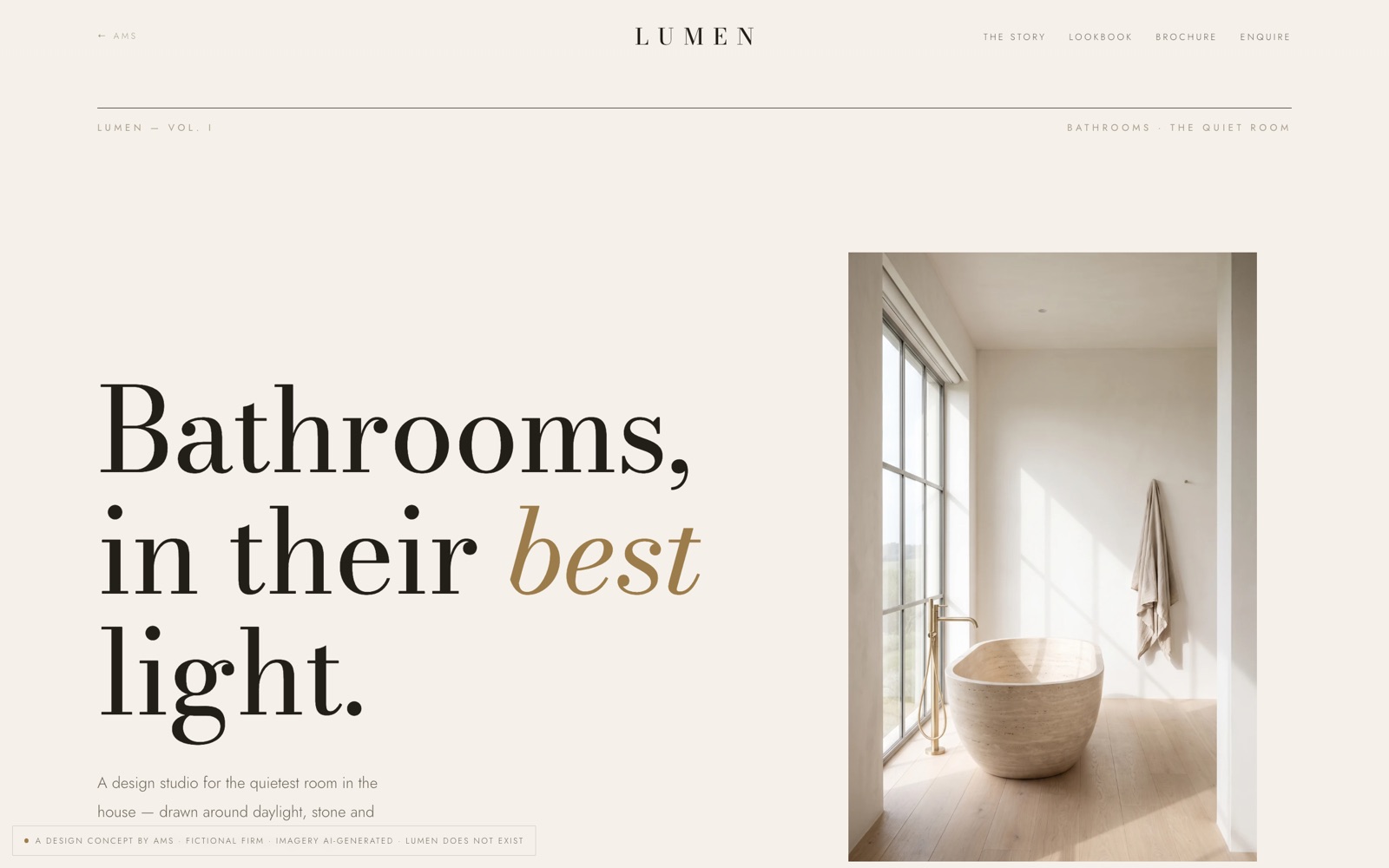 LUMEN — website home.