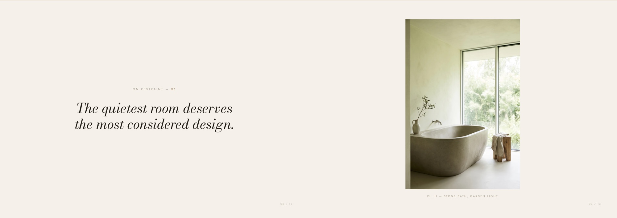 LUMEN — a brochure spread.